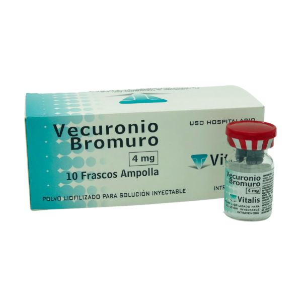Vecuronio Bromuro 4mg Amp