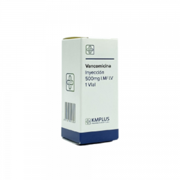 Vancomicina 500mg  Inyección