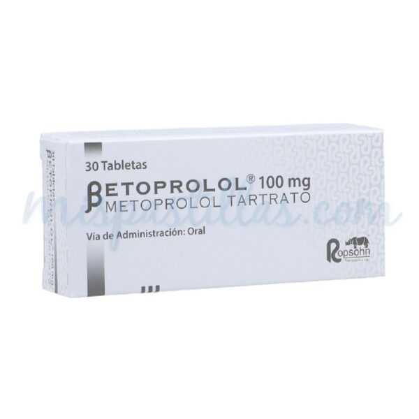 Betoprolol 100mg X 30 Tab