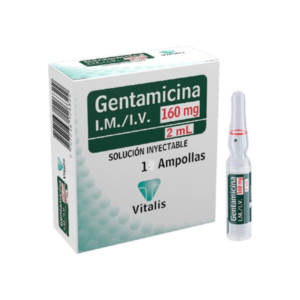 Gentamicina 160mg/2ml Amp