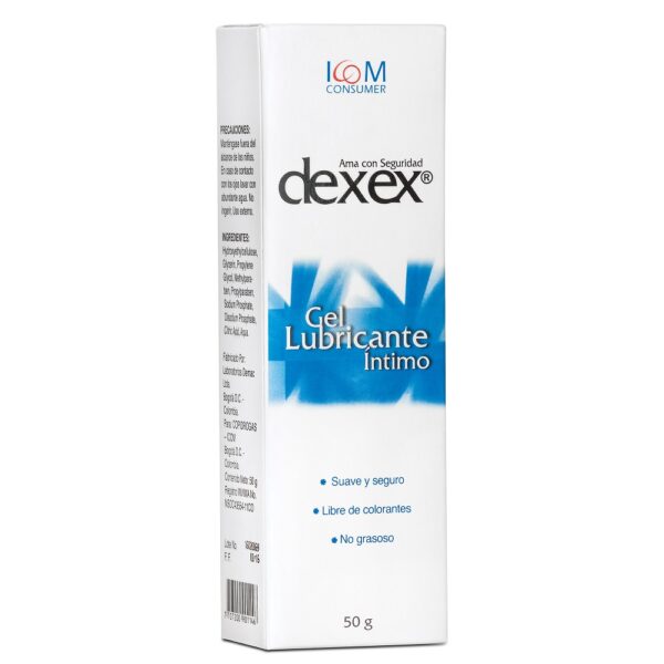 Dexex Gel Lubricante Intimo X 50g