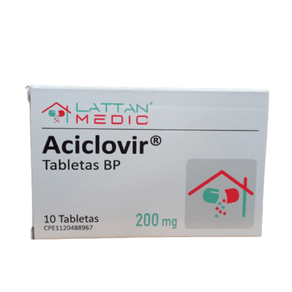 Aciclovir  200 mg X 10Tab BP