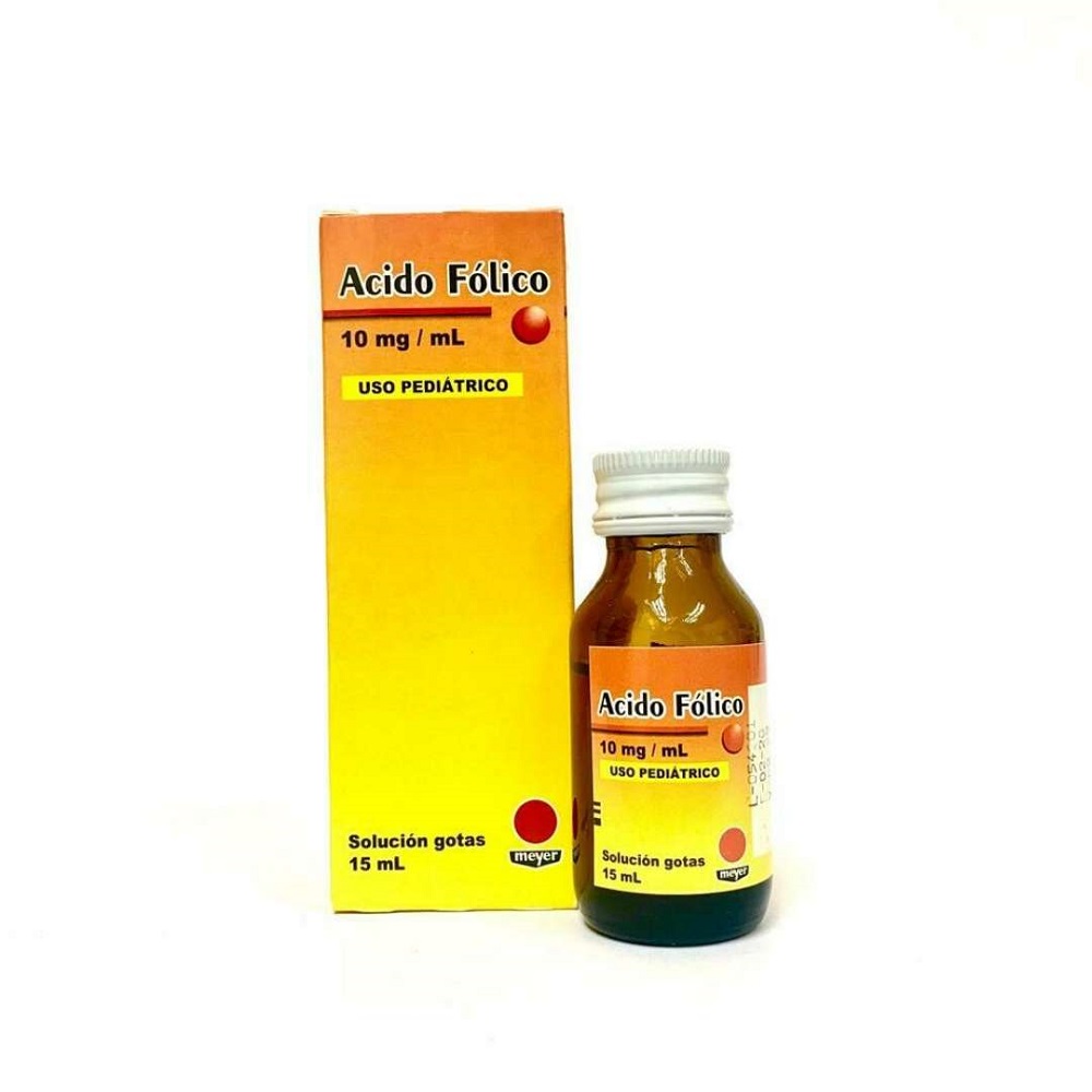 Ácido Fólico 10mg /ml X 15ml – Farmaplusca