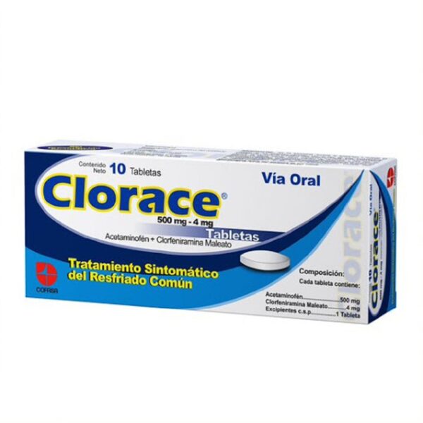 Clorace X 10 Tab