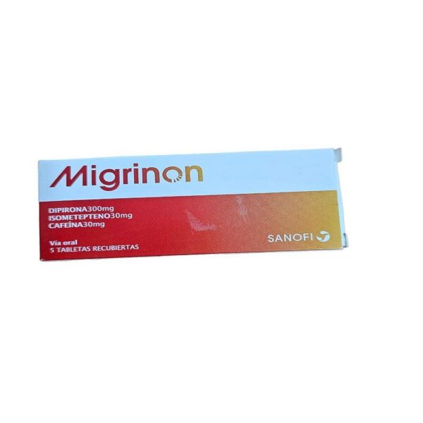 Migrinon X5 Tabletas Vía Oral