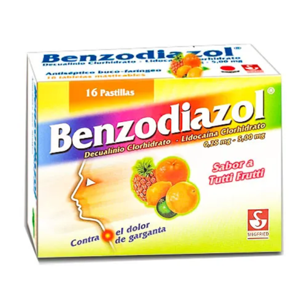 Benzodiazol Tutti Frutti 0,25/5Mg X 16 Tableta