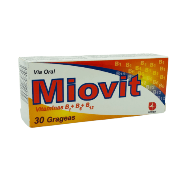 Miovit X 30 Grageas