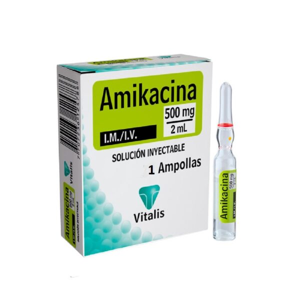 Amikacina 500mg X 1 Amp