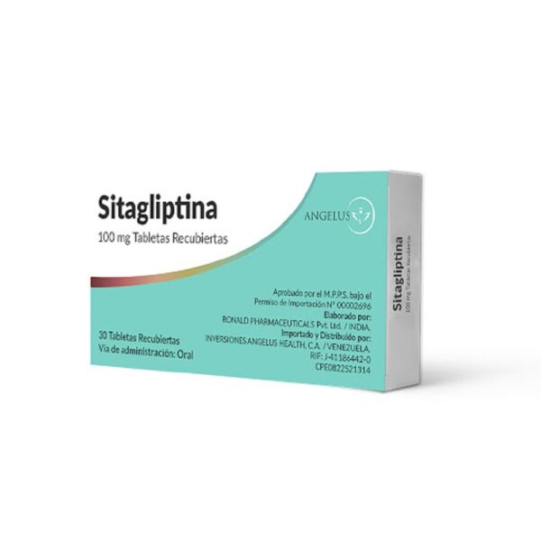 Sitagliptina 100mg X30 Tabletas Recubiertas