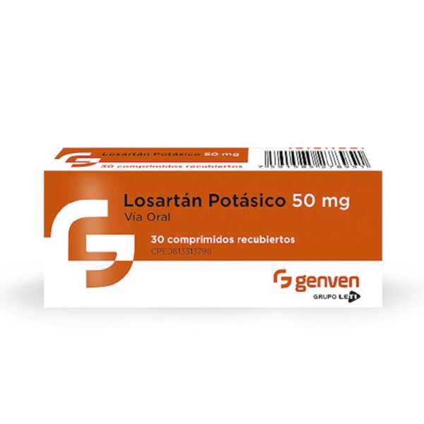 Losartan Potásico 50 mg