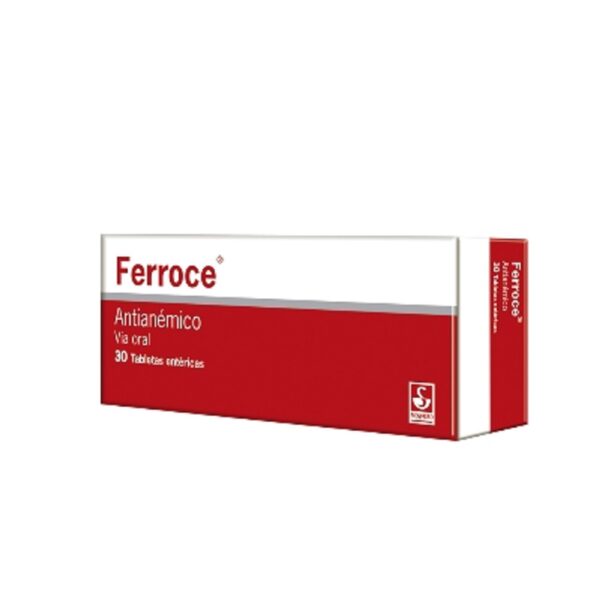 Ferroce X30 Tabletas Recubiertas
