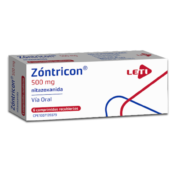 Zóntricon 500 mg X6 Comprimidos
