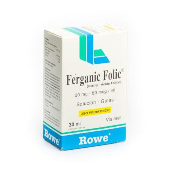 Ferganin Folic Solución Oral X30 ml