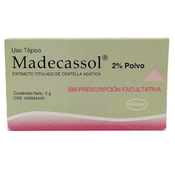 Madecassol 2% Polvo X 5g