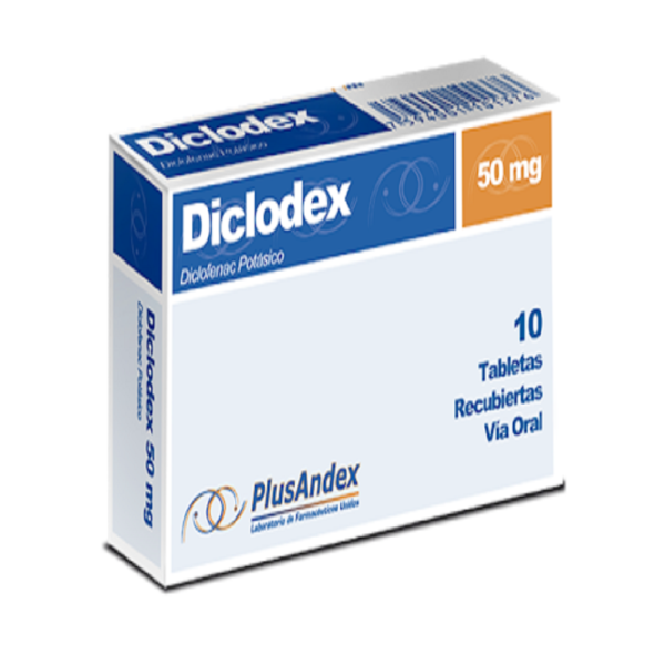 Diclodex 50 Mg X 10 Tab