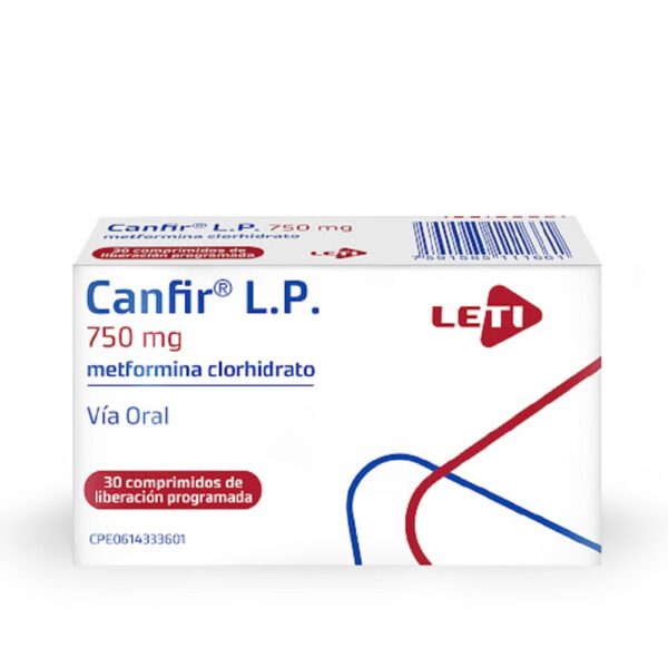 Canfir L.P. 750 mg Vía Oral