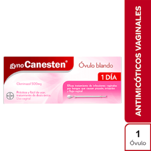 Gynocanesten  500 mg X 1 Óvulo