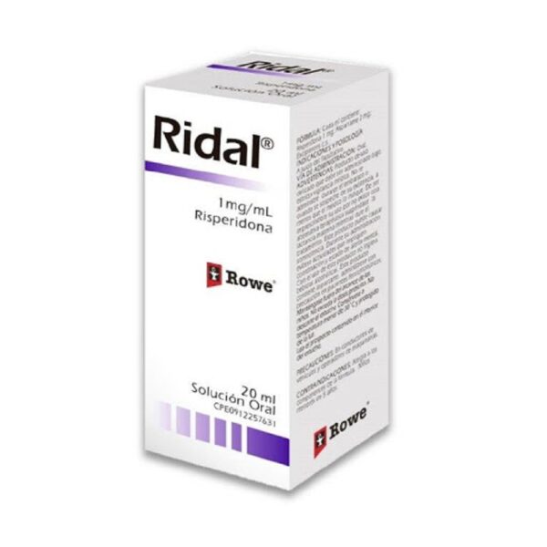 Ridal 1mg/ml X20ml Solución Oral