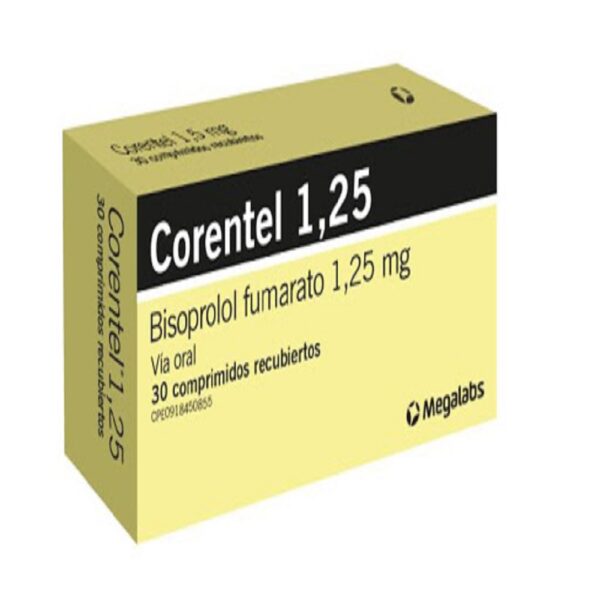 Corentel 1,25 X 30 Comprimidos