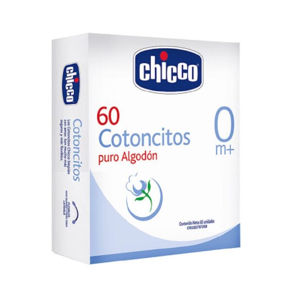 Cotoncitos Chicco X 60 Unidades