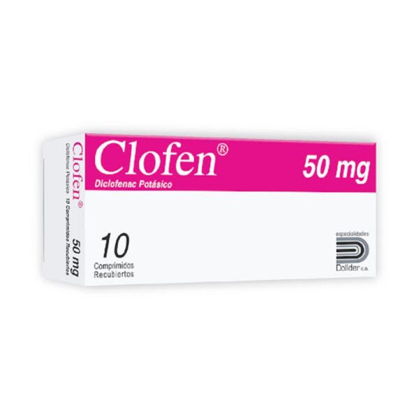 Clofen 50 Mg X 10 Tab