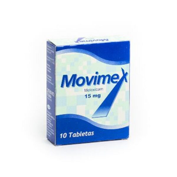 Movimex 15 Mg X 10 Tabletas
