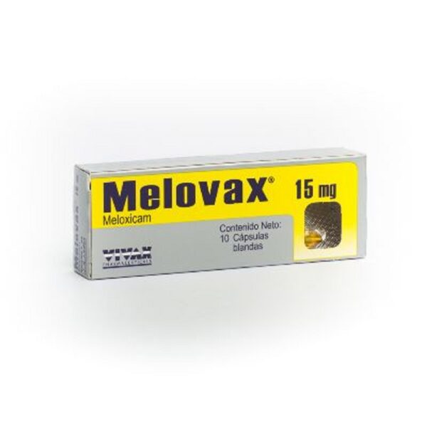 Melovax 15mg X 10 Cáp
