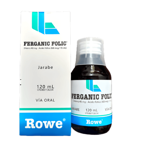 Ferganic Folic Jarabe X120ml